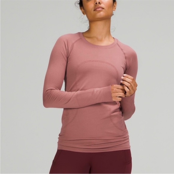 Lululemon Long Sleeve Swiftly Pink size 6 - Picture 1 of 10